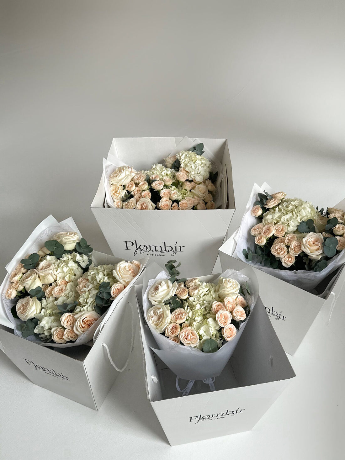 Champagne Rose & Hydrangea