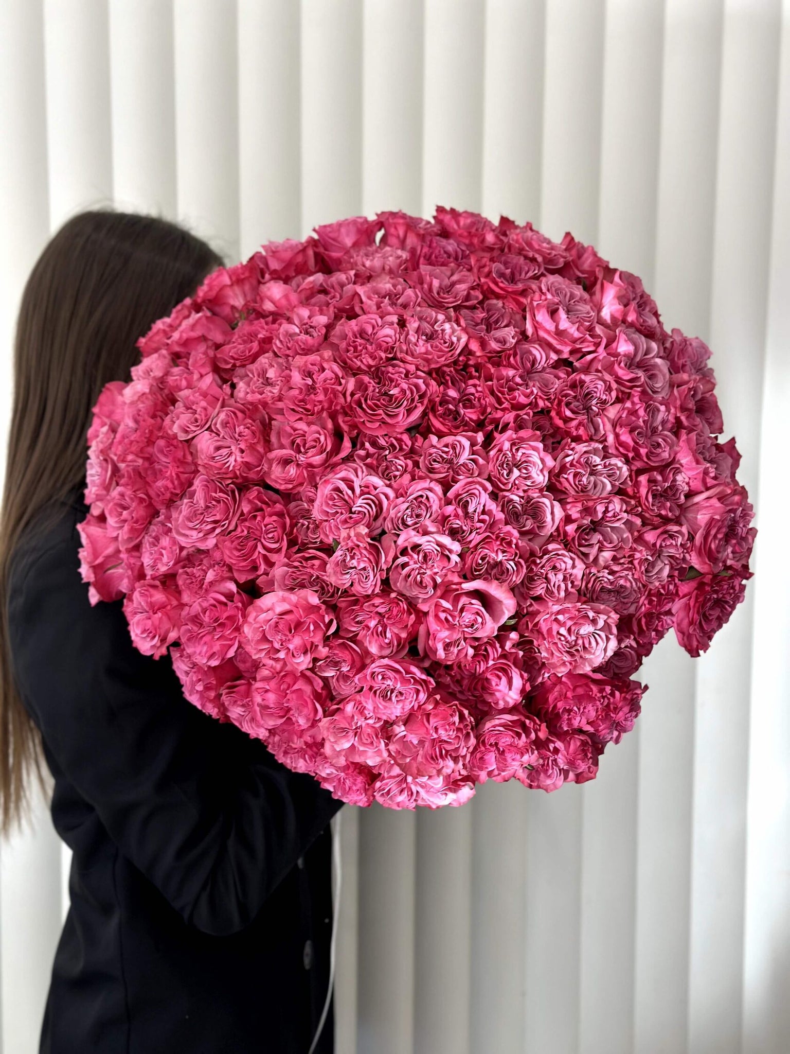 Blush & Mauve Ruffled Roses